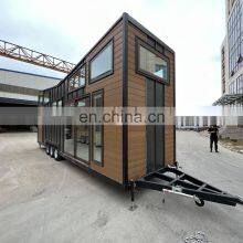 Galvanized Steel Frame Trailer on Wheels House and Mobile Sandwich Panel Modular House thumbnail-3