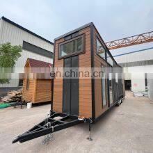 Factory Direct Price Professional Custom Detachable Trailer Container House Shop Container Mobile on Wheels thumbnail-1