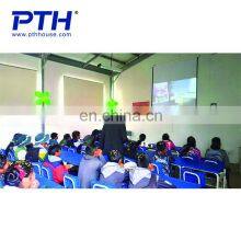 Быстрая установка двухстворчатого стального каркаса здания, предварительно изготовленного для строительства в Перу thumbnail-5