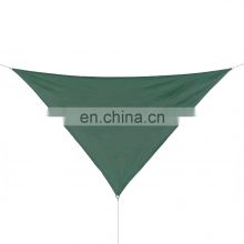 HDPE low price high quality 3.6*3.6*3.6m customable sun shade sails fabric for garden patio backyard sails pergola awning