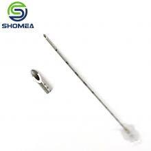 Shomea Customized Length 25G Electrolytic Polishing Stainless Steel Echo Needle With Plastic Huber Base thumbnail-1