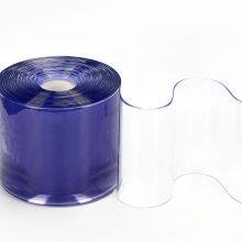 Fuxing Super Polar Pvc Plastic Transparent Strip Curtain Sheet Pvc Industrial Curtain thumbnail-1