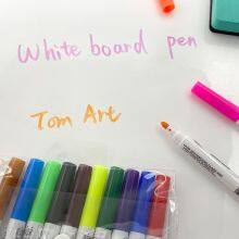 Free Samples Colorful Non Toxic Dry Erase White Board Marker Pen Whiteboard Markers Custom Print Logo for Blackboard thumbnail-5