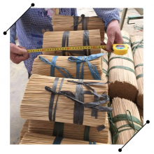 Wholesale Custom Natural Unscented Agarbatti Bamboo Stick Sticks Incense Agarbatti Making Bamboo Skewer thumbnail-1