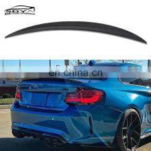 F22 F23 High Quality P Style Carbon Fiber Rear Spoiler Truck Spoiler For BMW 2 Series F22 F23 thumbnail-1