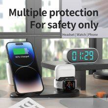 New Technology Product Cheap 3 In 1 Wireless Charger 20W Fast Charging Station For Iphone thumbnail-2