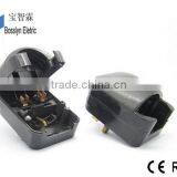 Upmarket Quality CE ROHS BSI Approved Home Appliance EU Schuko Type C to UK HK Ireland Singapore Type G Plug Travel Adapter