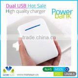 High Capacity Portable Power Bank 10400mah for mobile / laptop