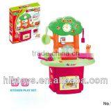 Kitchen table set with lights,music ,children toy kitchen table