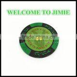 Casino Green Clay Mini Poker Chips