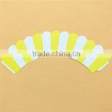 Eco Friendly Party Supplies Lime Green Cake Decoration Chevron Dot Stripe Star Heart Cupcake Wrappers thumbnail-2