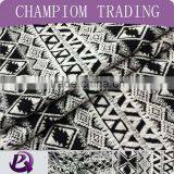 96 Polyester 4 Spandex Fabric Jacquard Fabric for Fashion Dress thumbnail-1