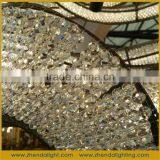 Spiral Shape Iron 3000K Hotel Chandelier Hanging Lamp for Private Bungalow thumbnail-5
