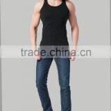 Elastic Fit Silm Mens Wholesale Blank Tank Top Wholesale From China thumbnail-1