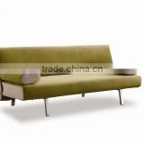 Latest sofa come bed design sofa furniture stainless steel frame sofa bed