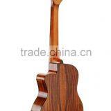 paypal China made UKU brand handcrafted Solid Koa 26" tenor ukulele guitar with gig bag