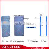 CE Rohs Backup External Custom Oem Super Thin Li-polymer Battery Real Capacity Slim Power Bank for Samsung thumbnail-6