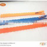 Mixed color close end good price size 3 nylon lace zipper