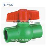 Green Plastic Ppr Compact Ball Valve thumbnail-1