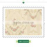 Discontinued Printing Embroidery Wallpaper, European Flower Wall Sticker for Background , Decorative Wall Sticker Pattern thumbnail-3