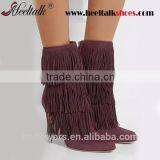 Brown Color Women Boot Shoes Lady Fashion Boot thumbnail-1