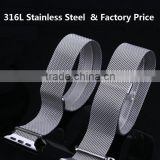 316L stainless steel watch strap, watch band for apple watch band                        
                                                                Most Popular
