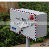Design Metal MailboxJHC-1035C/free Standing Metal Mailboxes