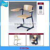 School Chair Writing Tablet Chairs Plywood Stool thumbnail-1
