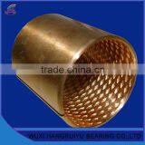 Inch Sizes Customized Porous Bronze Wrapped Bearing Bushing Sleeves 34 * 30 * 25 mm for Hoist Machines