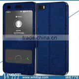 New Arrival Leather Flip Stand Case for Huawei P8 Lite, for Huawei P8 Mini Windows Leather Smart Case thumbnail-5