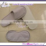 wholesale diposable airline slippers and eyemasks