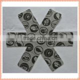 38cm diameter grey color printed 100%polyester nonwoven fabric heat resistant resuable table heat protector mat