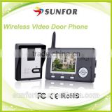 2014 china new innovative product wireless electronical video door viewer