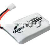 3.7v Mini Rechargeable Lithium Polymer Battery for Walkera Genius Cp thumbnail-2