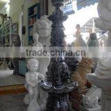 Stone Lion Head Fountain Hand Carved Black Marble Stone Sculpture From Vietnam thumbnail-1