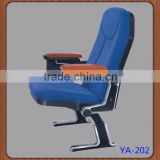 Top quality wood armrest fabric conference chair