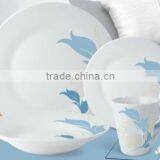 Wholesale Pure White Nice Design Hotel Porcelain Used Restaurant Dinnerware thumbnail-2