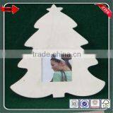 2014 Antique Cheap Wholesale Wooden Christmas Tree Picture Frame Photo Frame