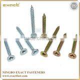 Chiese Manufacturer With CE Certificate White Zinc Yellow Zinc Chipboard Screw thumbnail-1