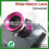 for Samsung Galaxy s4 Mini Lens Wide Angle 0.67X + Macro Lens 2 in 1 Clip Lens