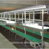 Assembly Line Working Tables Single Belt Conveyor Assembly Line With Flourescent Lamp thumbnail-5