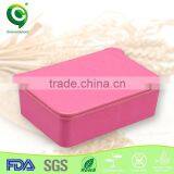 Kids Christmas Gift Biodegradable Rice Husk Bamboo Bento Box thumbnail-2