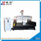 China 450MM High Z-Axis Woodworking CNC Router Machine ZKM-1325 With 4 Axis Wireless Handwheel 1300*2500MM