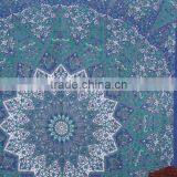 Blue Indian Cotton Wall Hanging Tapestry Home Decor Beach Throw Mandala Tapestry Indian Tapestry Wholesaler Bohemian Tapestry thumbnail-3