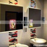 Super Slim Led Magic Mirror Advertising Display With Sensor in Hotle thumbnail-1