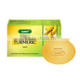 Herbals Turmeric Soap Enriched with Aloevera and Vitamin E.