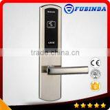 304 Stainless Steel Card Security Handle Safe Electronic Digital Hotel Smart Keyless Rfid Lock