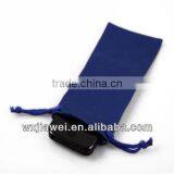 Bule Microfiber Mobile Phones Case