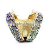 Nice Color Elegant Bridal Wedding Bag Rhinestone Evening Clutch Ladies Handbag Purse (8740A-B) thumbnail-5