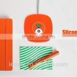 Portable Slicone Mobile Wireless Charger QI Standard Charging Board for Apple / Samsung / NOKIA / Android thumbnail-6